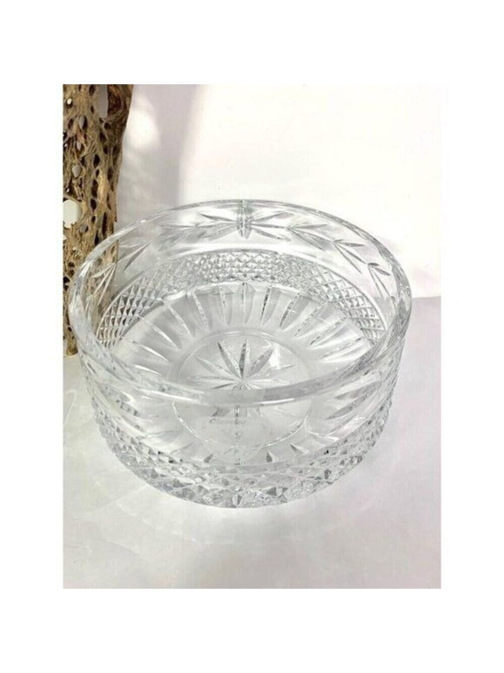 Galway Irish Crystal Leah Bowl 7.5" Cleveland Golf Trophy